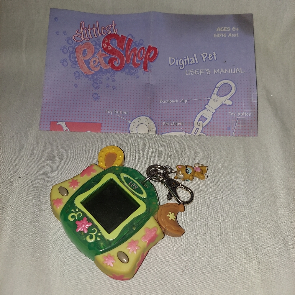 Littlest Pet Shop digital pet game